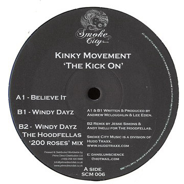 Kinky Movement - Kick On - Vinyl Record 12" image 1