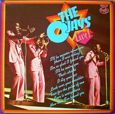O'Jays - Live! - Used Vinyl Record image 1