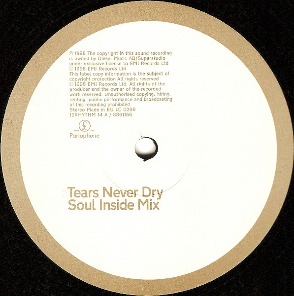Stephen Simmonds - Tears Never Dry - Used Vinyl Record 12" image 1
