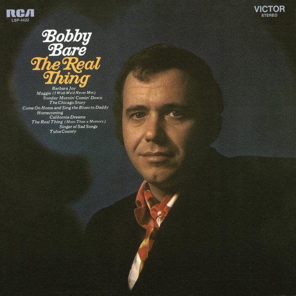 Bobby Bare - Real Thing - Used Vinyl Record image 1