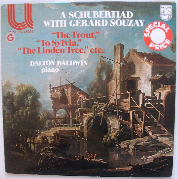 Franz Schubert - A Schubertiade With - Used Vinyl Record image 1