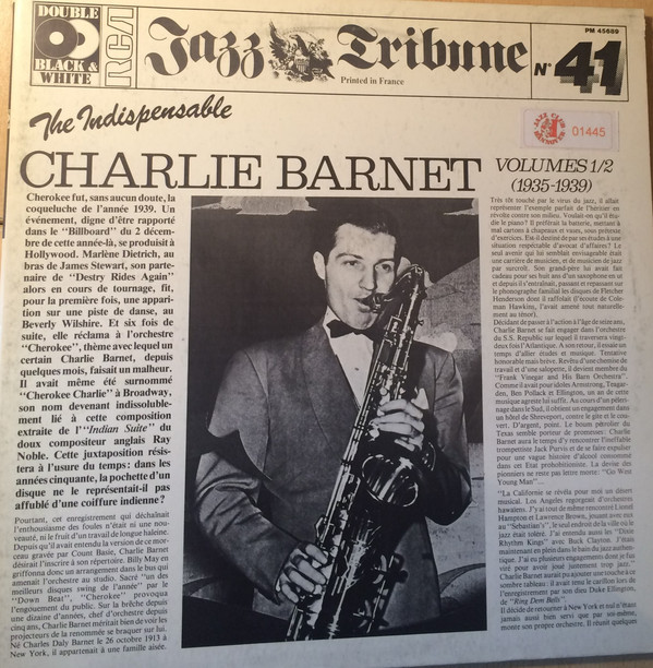 The Indispensable Charlie Barnet Volumes 1/2 (1935-1939)