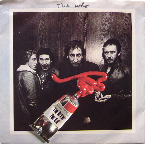 Who - You Better You Bet - Used Vinyl Record 7" image 1