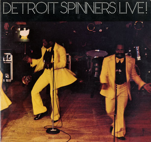 Spinners - Detroit  Live! - Used Vinyl Record image 1