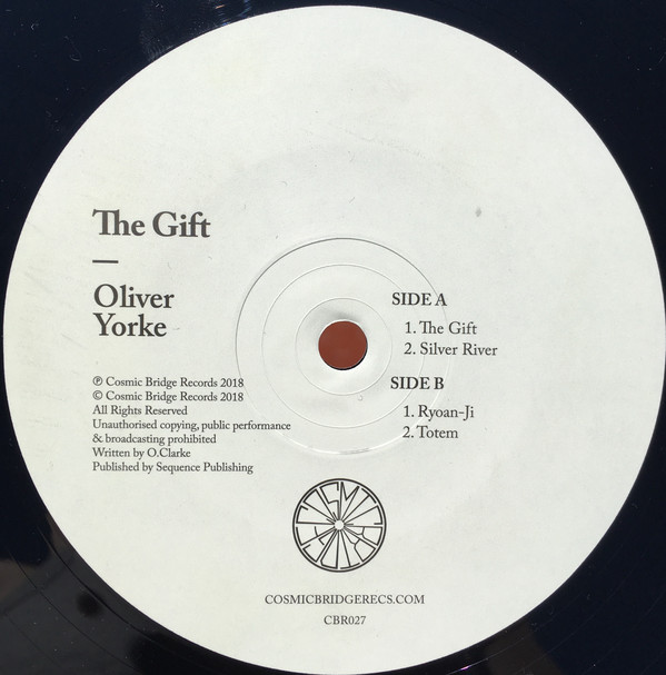 Oliver Yorke - Gift - Vinyl Record 12" image 1