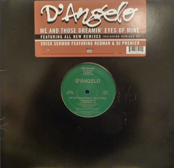 D'Angelo - Me And Those Dreamin' Eyes Of Mine - Used Vinyl Record 12" image 1