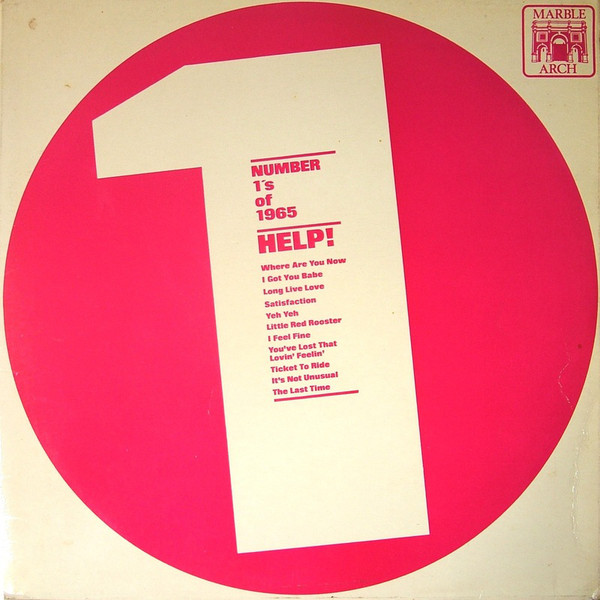Unknown Artist - Number 1's of 1965 - Used Vinyl Record image 1