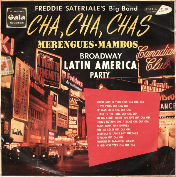 Freddie Sateriale's - Cha, Cha, Chas Merengues • Mambos - Used Viny image 1
