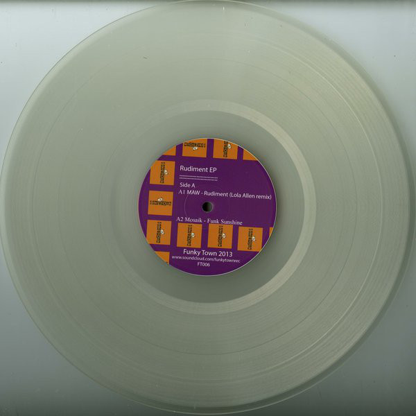 Various - Rudiment EP - Vinyl Record 12" image 1