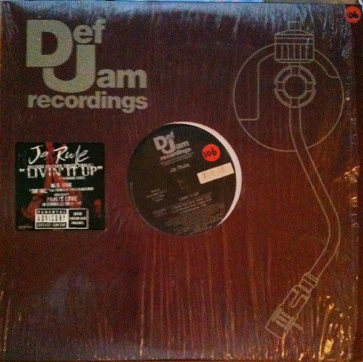 Ja Rule - Livin' It Up - Used Vinyl Record 12" image 1