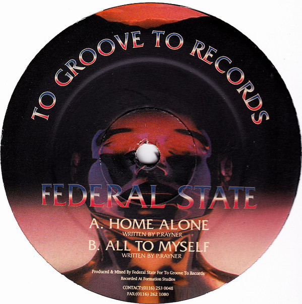 Federal State - Home Alone - Vinyl Record 12" image 1