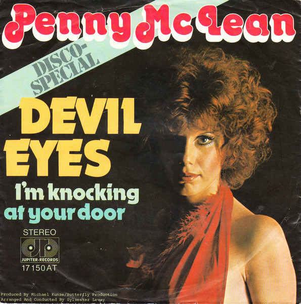 Penny McLean - Devil Eyes - Used Vinyl Record 7" image 1