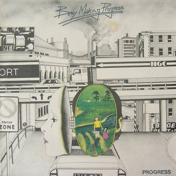Progress - Busy Making - Used Vinyl Record image 1