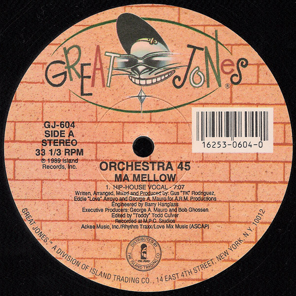 Orchestra 45 - Ma Mellow - Used Vinyl Record 12" image 1