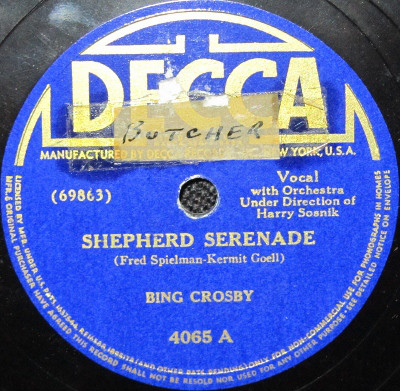 Shepherd Serenade / The Anniversary Waltz
