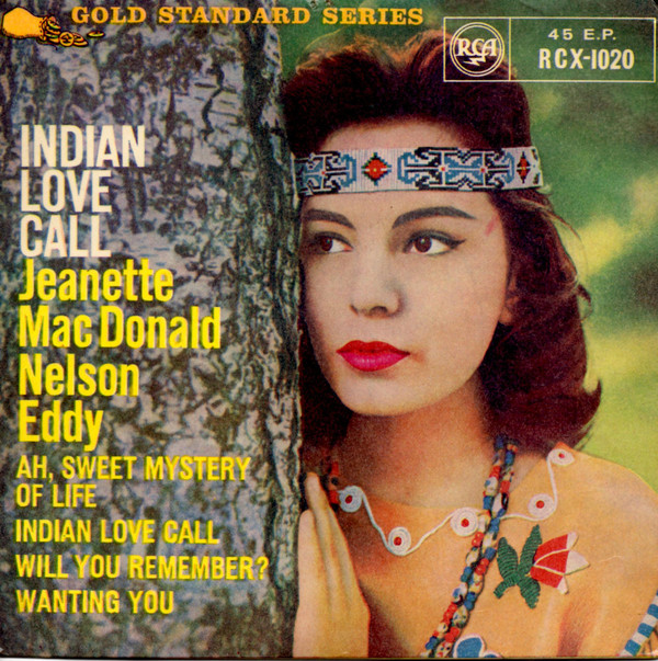 Jeanette MacDonald - Indian Love Call - Used Vinyl Record 7" image 1