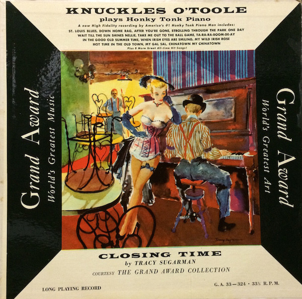 Knuckles O'Toole - Plays Honky Tonk Piano - Used Vinyl Record image 1