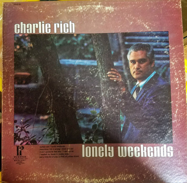 Charlie Rich - Lonely Weekends - Used Vinyl Record image 1