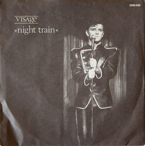 Visage - Night Train - Used Vinyl Record 7" image 1