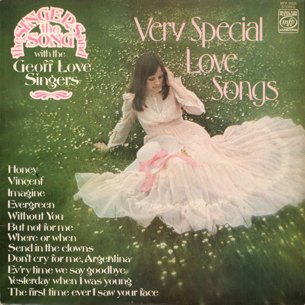 Geoff Love Singers - Very Special Love Songs - Used Vinyl Record image 1