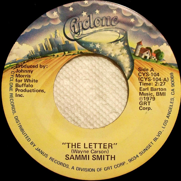 Sammi Smith - Letter / It's A Day For Sad Songs (And Missing You) - U image 1