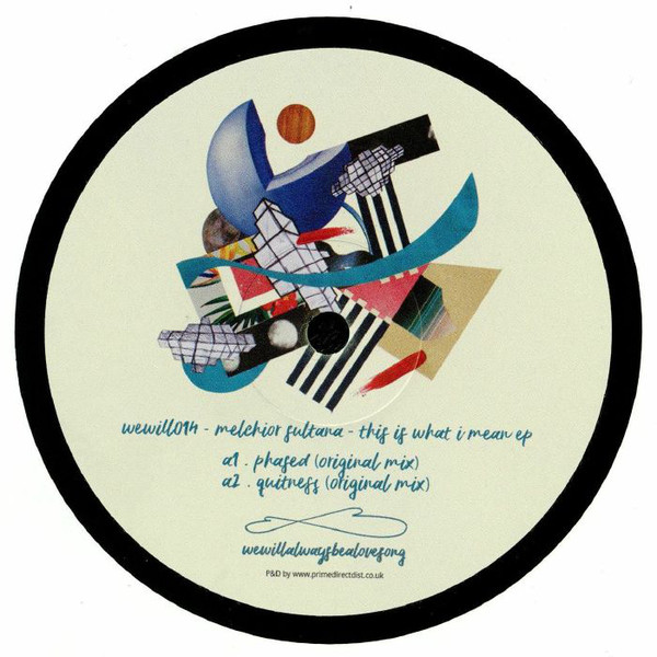 Melchior Sultana - This Is What I Mean EP - Vinyl Record 12" image 1