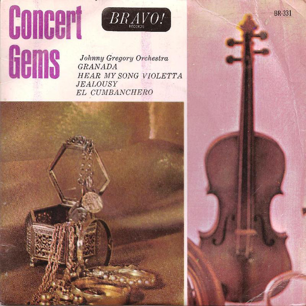 John Gregory And His - Concert Gems - Used Vinyl Record 7" image 1