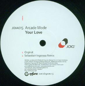 Arcade Mode - Your Love - Used Vinyl Record 12" image 1