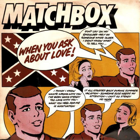 Matchbox - When You Ask About Love - Used Vinyl Record 7" image 1