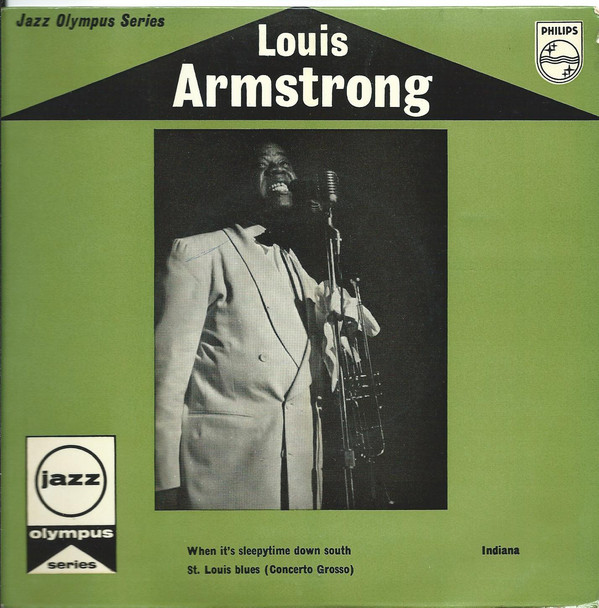 Louis Armstrong - When It's Sleepytime Down South - Used Vinyl Record 7" image 1