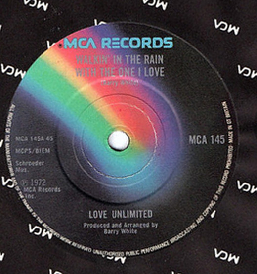 Love Unlimited - Walkin' In The Rain With The One I Love - Used Vinyl image 1