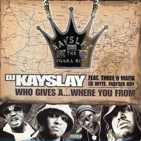 DJ Kay Slay - Who Gives A... Where You From / Retarded - Used Vinyl R image 1
