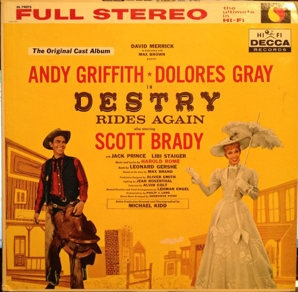 Destry Rides Again - The Original Cast Album