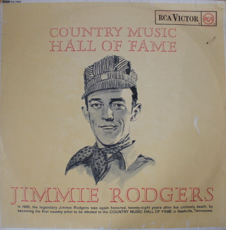 Jimmie Rodgers - Country Music Hall Of Fame - Used Vinyl Record image 1