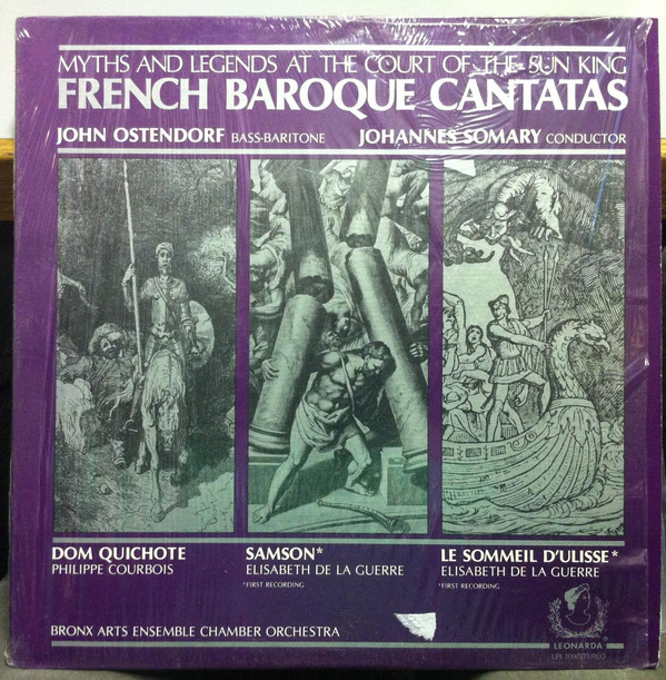 French Baroque Cantatas (Myths And Legends At The Court Of The Sun King)