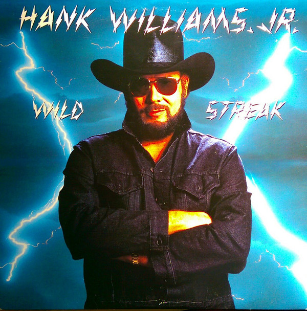 Hank Williams Jr. - Wild Streak - Used Vinyl Record image 1