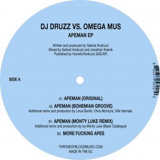 Druzz - Apeman EP - Vinyl Record 12" image 1