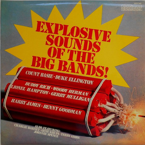 Various - Explosive Sounds Of The Big Bands! - Used Vinyl Record image 1