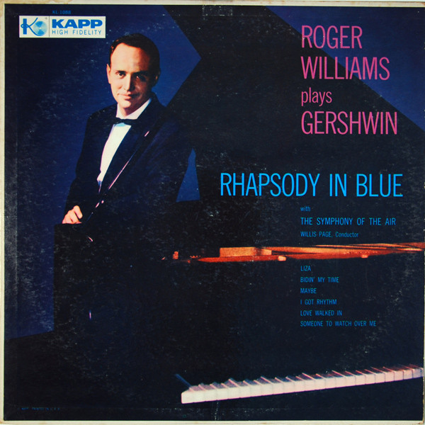 Roger Williams - Plays Gershwin Rhapsody In Blue - Used Vinyl Record image 1