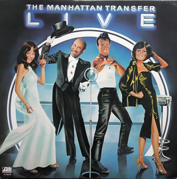 Manhattan Transfer - Live - Used Vinyl Record image 1