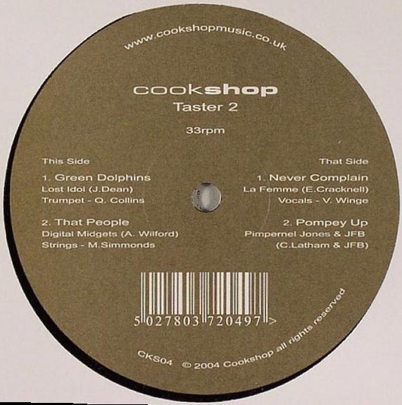 Various - Cookshop Taster 2 - Used Vinyl Record 12" image 1