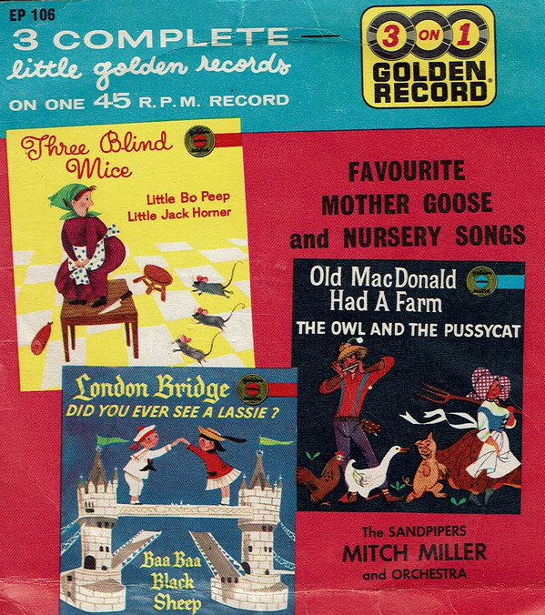 Favourite Mother Goose And Nursery Songs