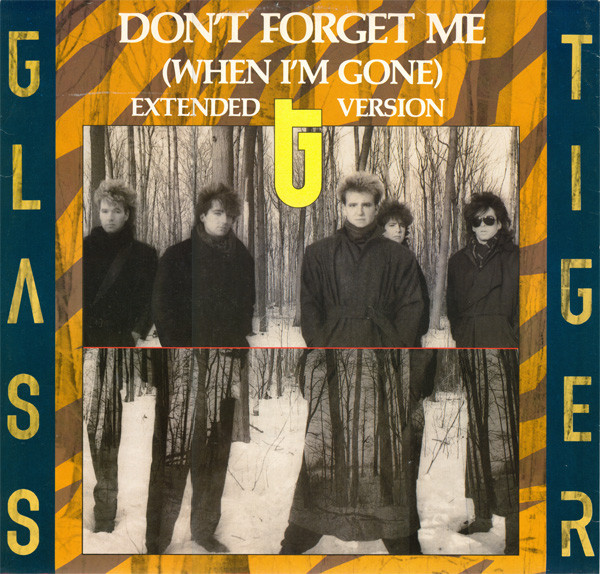 Glass Tiger - Don't Forget Me (When I'm Gone) (Extended Version) - Us image 1