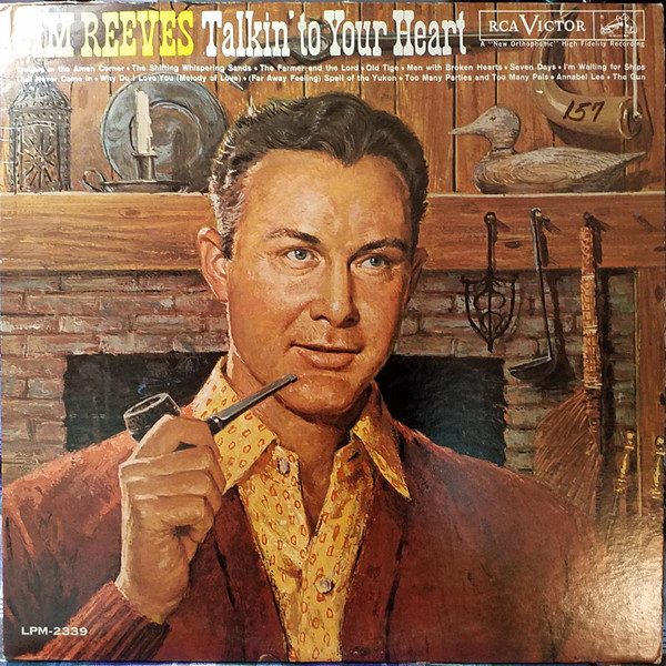 Jim Reeves - Talkin' To Your Heart - Used Vinyl Record image 1
