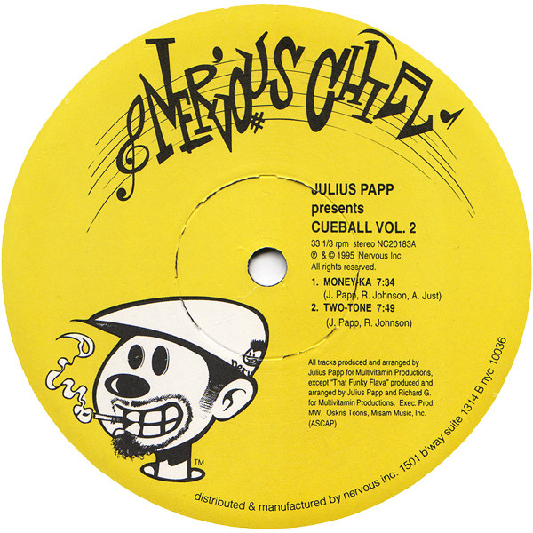 Julius Papp - Cueball Vol. 2 - Used Vinyl Record 12" image 1