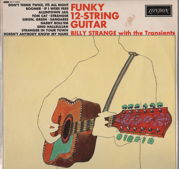 Billy Strange - Funky 12 String Guitar - Used Vinyl Record image 1