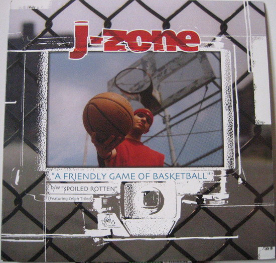 J-Zone - A Friendly Game Of Basketball / Spoiled Rotten - Vinyl Recor image 1
