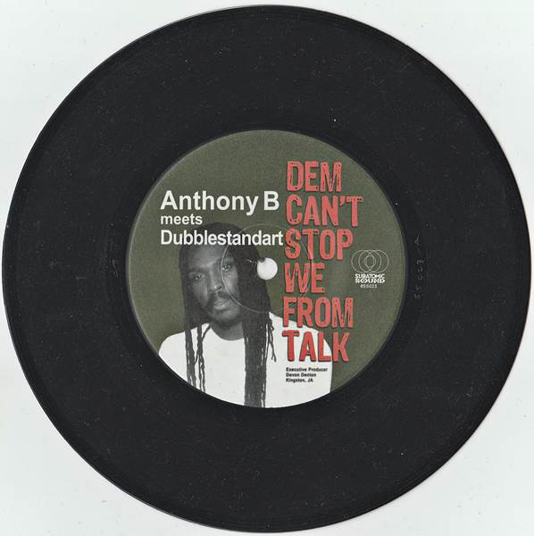 Anthony B - Dem Can't Stop We From Talk - Vinyl Record 7" image 1