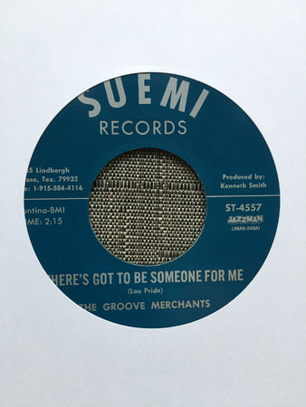 Groove Merchants - re's Got To Be Someone For Me - Vinyl Record 7" image 1