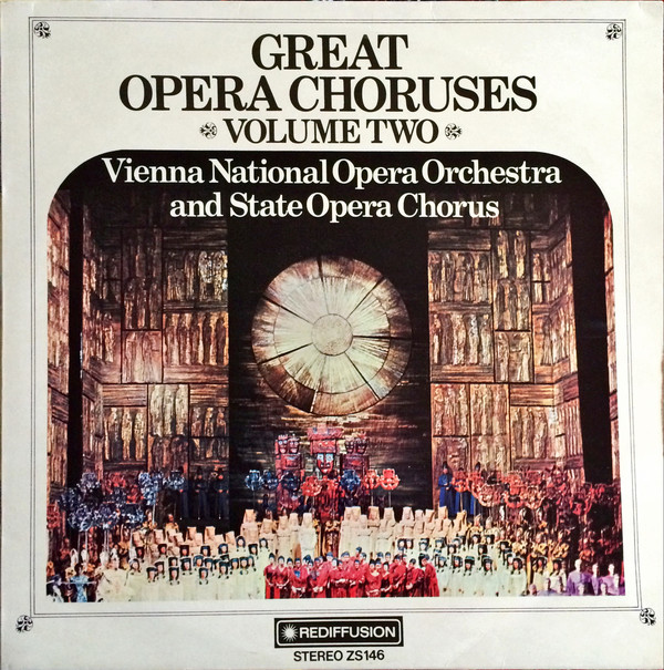 Orchester Der Wiener - Great Opera Choruses Volume Two - Used Vinyl R image 1